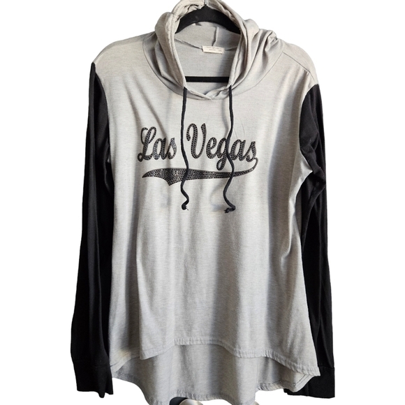 Sweet Gisele Tops - Las Vegas Long Sleeve Hoodie Sz XXL